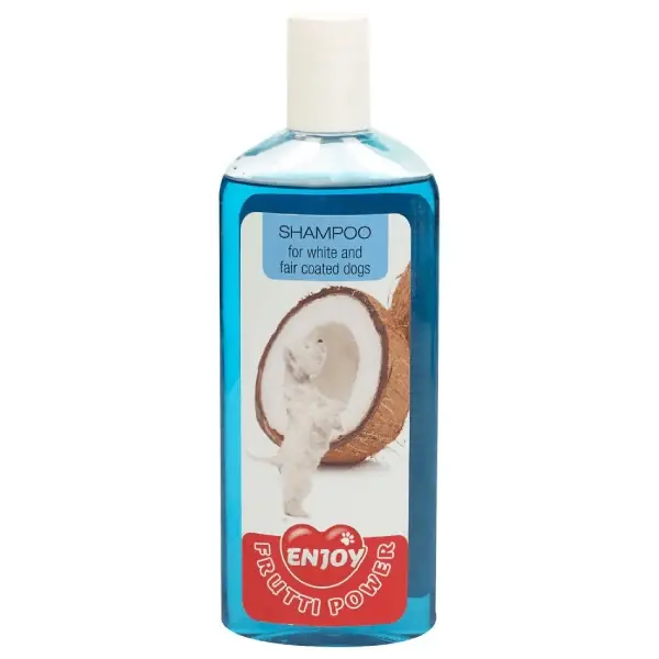 Sampon pentru caini Enjoy Frutty White Coconut 300 ml Ieftin