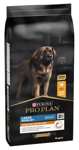Retur ușor PRO PLAN® EVERYDAY NUTRITION Adult, bogat în pui, talie mare robustă, hrană uscată pentru câini, 14kg