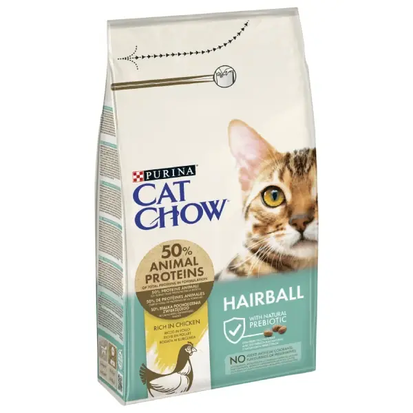Hrana uscata pentru pisici Cat Chow Special Care Hairball 1.5 kg Premium