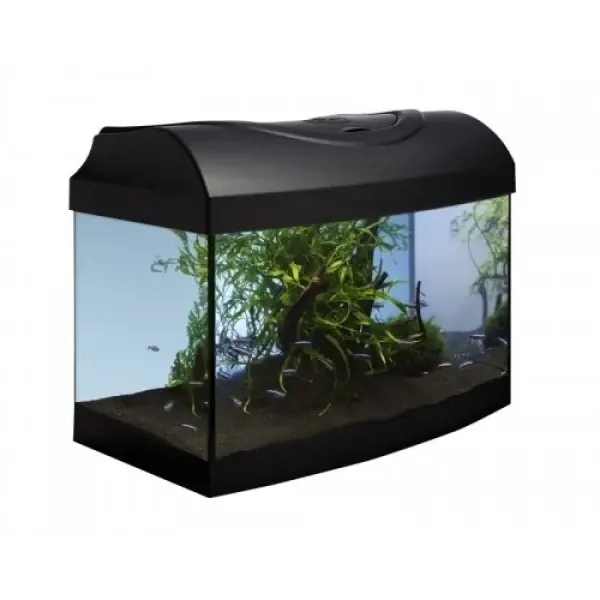 Acvariu din sticla Diversa Curb LED 40 Negru Curb 6W 40x25x25cm Livrare rapidă