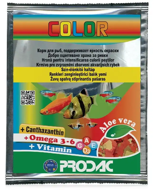Preț redus Hrana pentru pesti Prodac Color 12 g