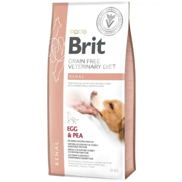 Hrana uscata pentru caini Brit Grain Free VD Renal 12kg Cumpără online