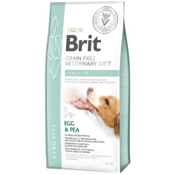 Hrana uscata pentru caini Brit Grain Free VD Struvite 12kg Preț mic