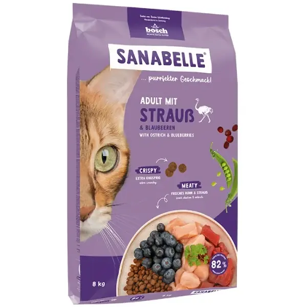 Hrana uscata pentru pisici Sanabelle Strut 8kg Chilipir