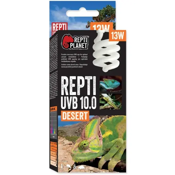Premium Bec pentru terariu ReptiPlant Repti UVB Desert 10.0 13W