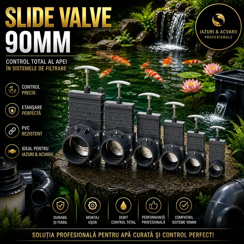 Slide valve 90mm Promoție