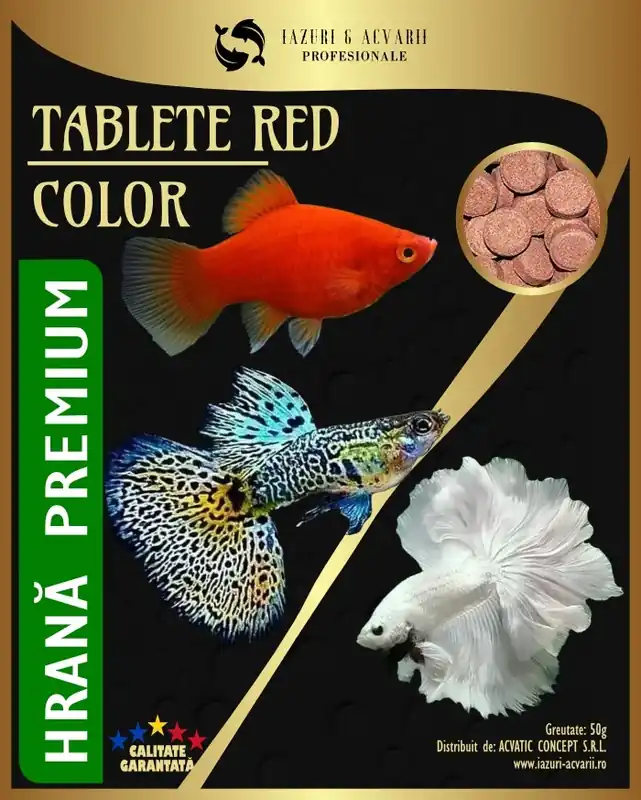 Hrana Premium Tablete red color-50g Vezi acum