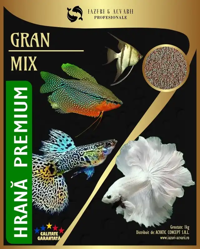 Hrana Premium Gran mix (1,2mm)-50g Ultima șansă