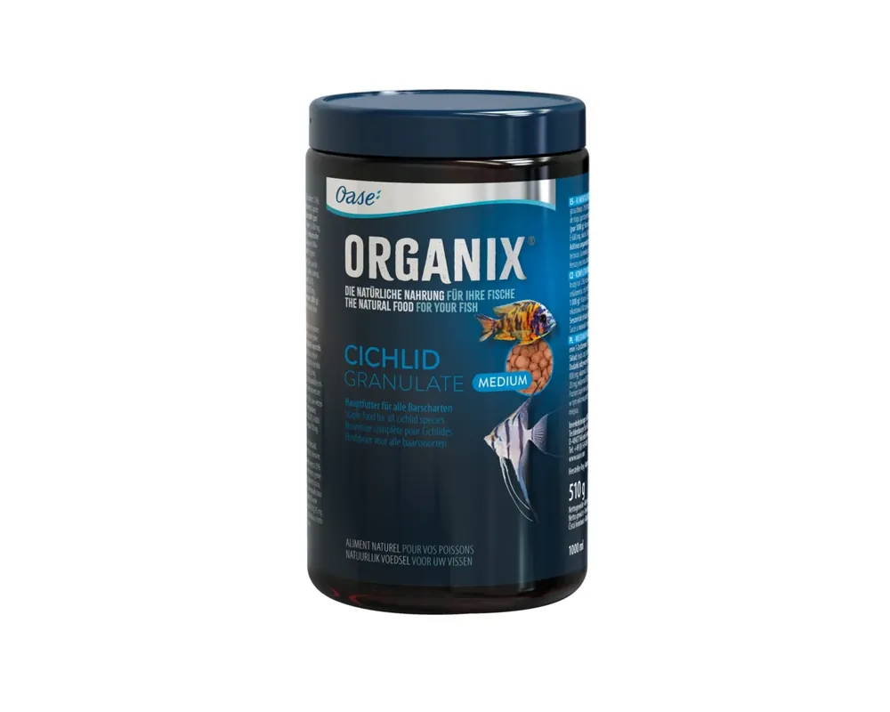 Ofertă limitată Hrana premium ORGANIX Cichlid Granulate M 1000 ml