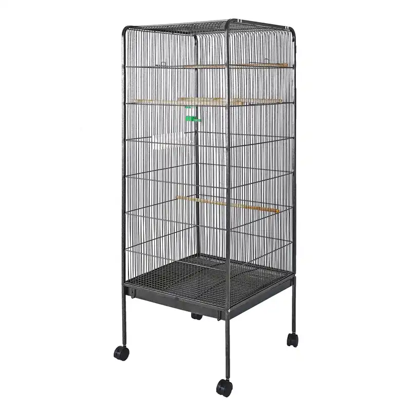 Doar azi Cușcă XL pentru volieră pentru păsări 54x54x146cm pentru păsări mici