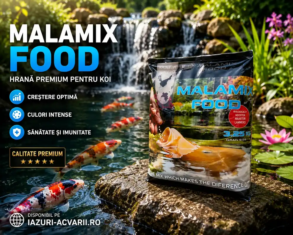 Malamix Food 3,25Kg – Imunitate Puternică și Culori Vii pentru Koi Popular