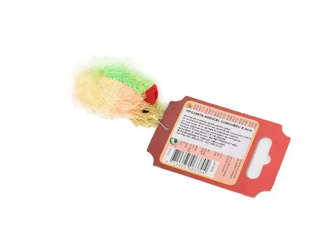 Cumpără acum Jucarie pentru pisici Soricel Curcubeu 6.5cm