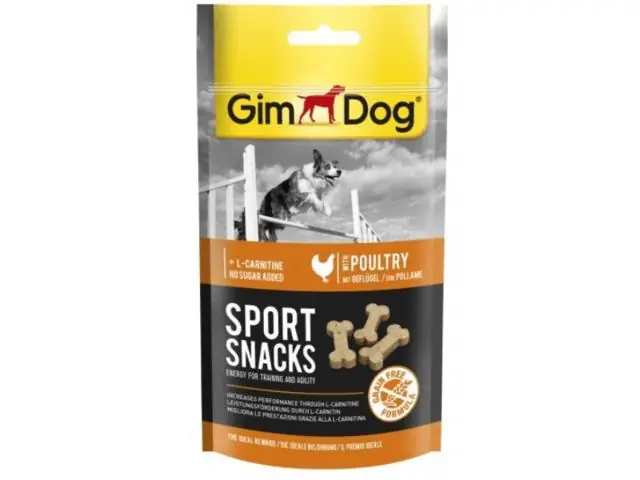 Recompensa pentru caini Gimborn Dog SportSnacks Pui 60g Preferatul clienților