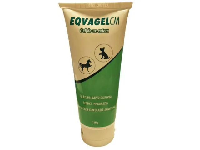 Gel anti-inflamator pentru caini si cabaline Eqvagel CM 150g Disponibil imediat