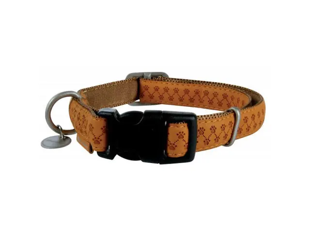 Expediere rapidă Zgarda pentru caini Macleather Galbena 10 mm