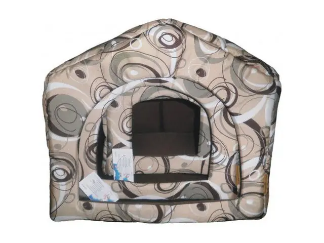 Casuta pentru caini si pisici Pasadena 40x30x30 cm Reduceri