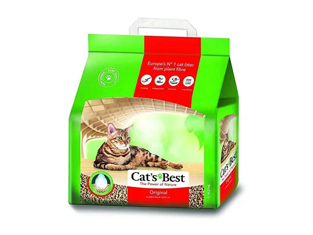Calitate înaltă Nisip pentru litiera Cat‘s Best Oko Plus 10 L
