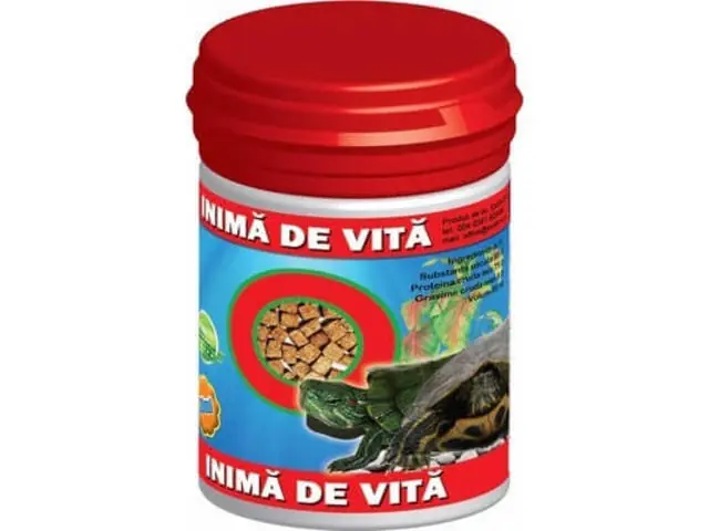 Hrana pentru broaste testoase Exo – Inima Liofilizata 30 ml Ofertă limitată