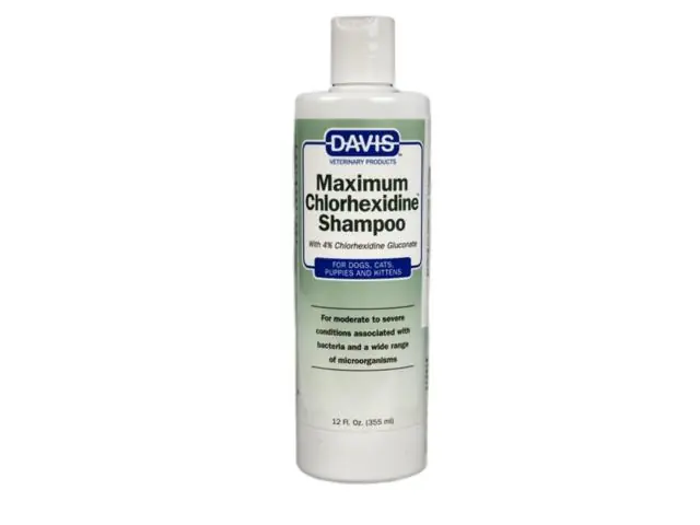 Expediere rapidă Sampon pentru caini si pisici Davis Maximum Chlorhexidine 355 ml