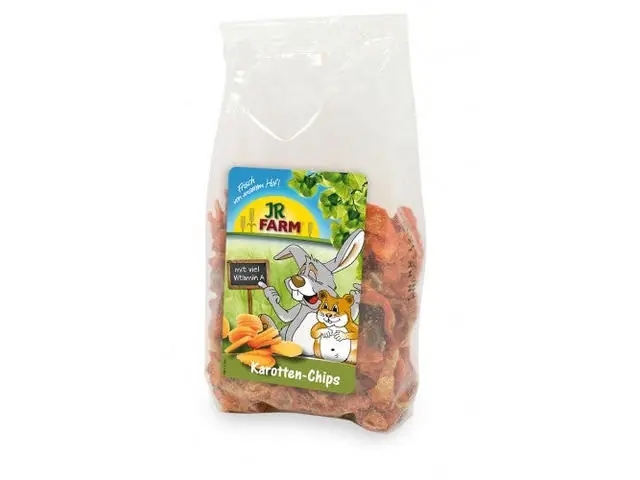 Felii de morcov pentru rozatoare Jr Farm 125 g Calitate înaltă