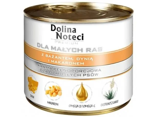 Hrana umeda pentru caini Dolina Noteci Mini Fazan si dovleac 185g Super ofertă