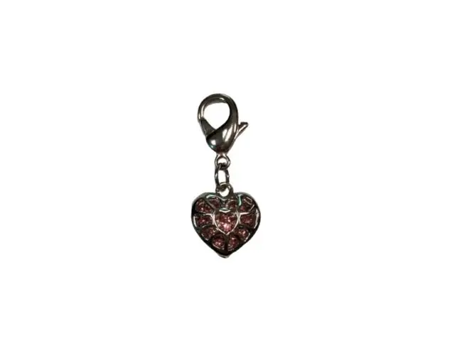 Cumpără online Medalion pentru caini Luxo Pet Heart Pink