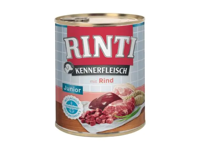 Hrana umeda pentru caini Rinti Junior cu Vita 800g Ultima șansă