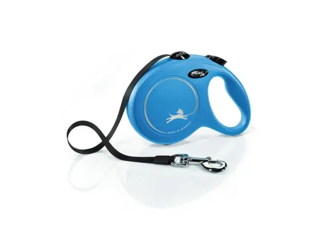 Lesa pentru caini Flexi New Classic Albastru Banda L 5m Reducere extra