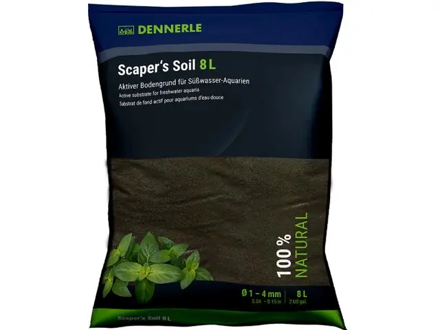 Calitate înaltă Sol fertil pentru plante Dennerle Scaper‘s Soil 8L