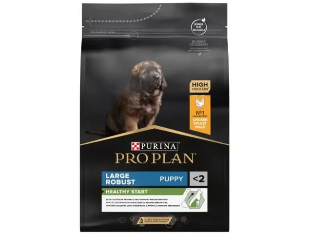 Cumpără acum Hrana uscata pentru caini Pro Plan Puppy Large Robust cu pui si orez 3 kg