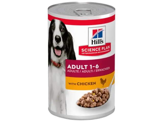 Super ofertă Hrana umeda pentru caini Hill‘s Science Plan Adult Pui 370g