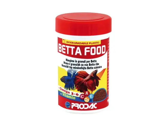 Hrana pentru pesti Betta Food Prodac 100ml-30g Premium