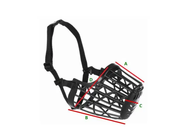 Botnita din plastic pentru caini Nr.3 20cm Preferatul clienților