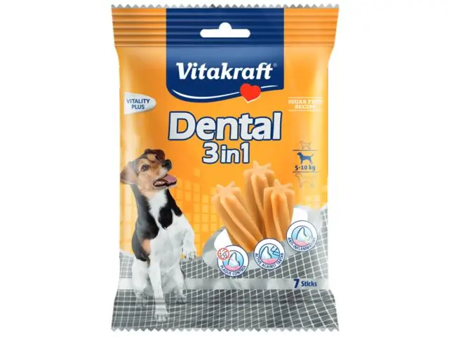 Recompensa pentru caini Vitakraft Dental Snack 3in1 Small 120g Retur ușor