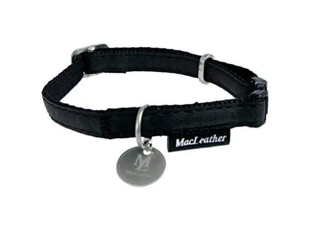 Cumpără acum Zgarda reglabila neagra pentru caini Macleather 20mm Z 522040NO