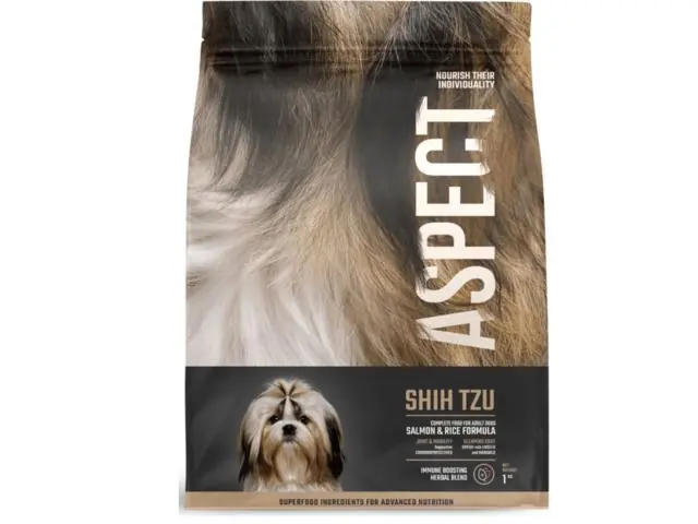 Hrana uscata pentru caini Aspect Shih Tzu cu somon si orez 1kg Ofertă limitată