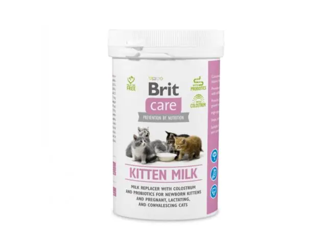 Lapte pentru pisoi Brit Care Kitten Milk 250g Retur ușor