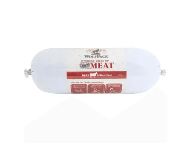 Recompensa pentru caini Wolfpack Sausage Vita 400g Noutate