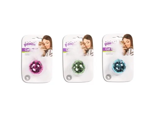 Jucarie pentru pisici Pawise Bila Metalizata 4.5cm Chilipir