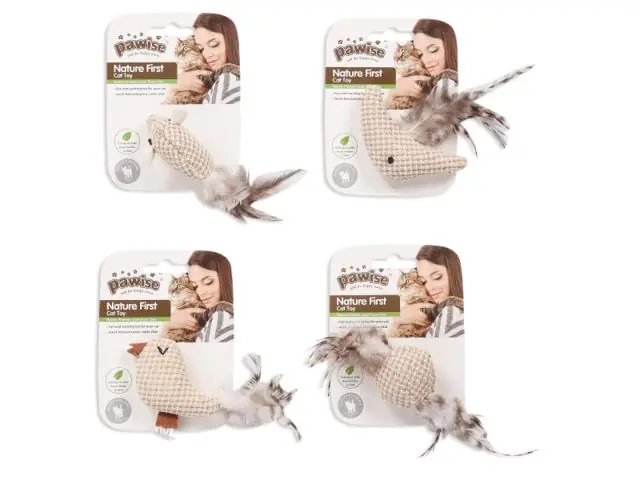 Super ofertă Jucarie pentru pisici Pawise Nature First 11x9cm