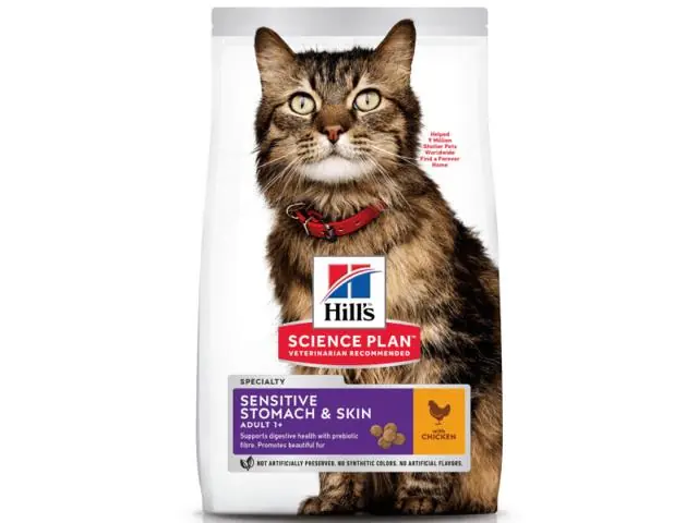 Nu rata Hrana uscata pentru pisici Hill‘s Science Plan Adult Sensitive Skin&Stomach Pui 1.5kg