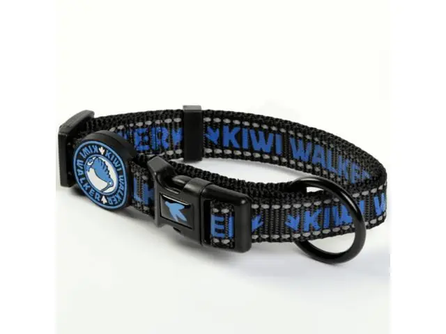 Zgarda pentru caini Kiwi Walker M Blue Mai ieftin