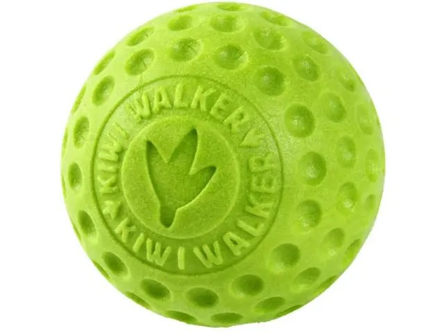 Ofertă specială Jucarie pentru caini Kiwi Walker Minge TPR Maxi Green 9cm