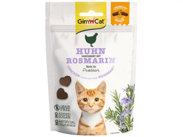 Recompense pentru pisici Gimcat Crunchy Pui&Rozmarin 50g Preț promoțional