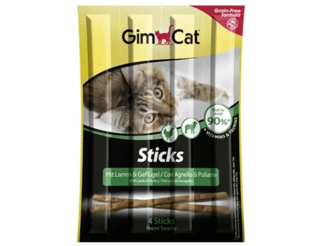 Cumpără acum Recompense pentru pisici Gimcat Sticks Miel&Pasare 4buc
