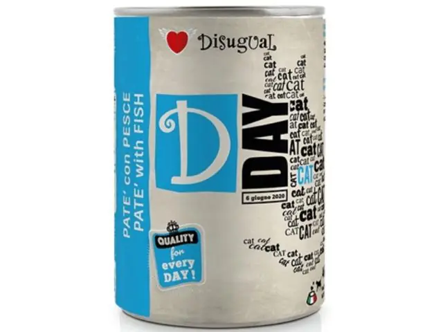 Reducere extra Hrana umeda pentru pisici Disugual D-day Cat Peste 400g