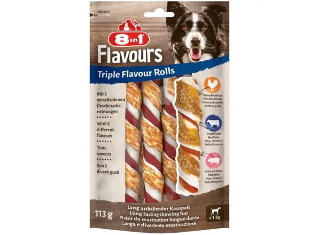 Ofertă Recompense pentru caini 8in1 Triple Flavour Rolls 113g