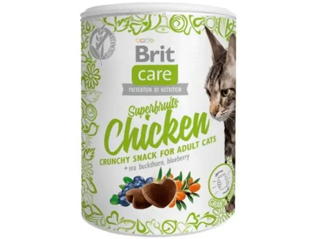Disponibil imediat Recompense pentru pisici Brit Care Cat Snack Superfruits Chicken 100g