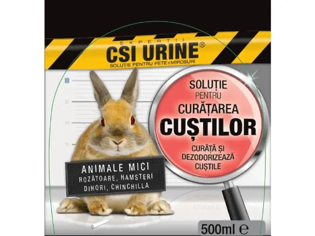 Solutie pentru curatarea custilor CSI Urine 500ml Calitate înaltă