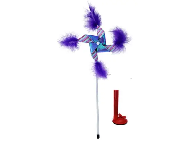 Jucarie pentru pisici KONG Cat Teaser Pinwheel Reduceri